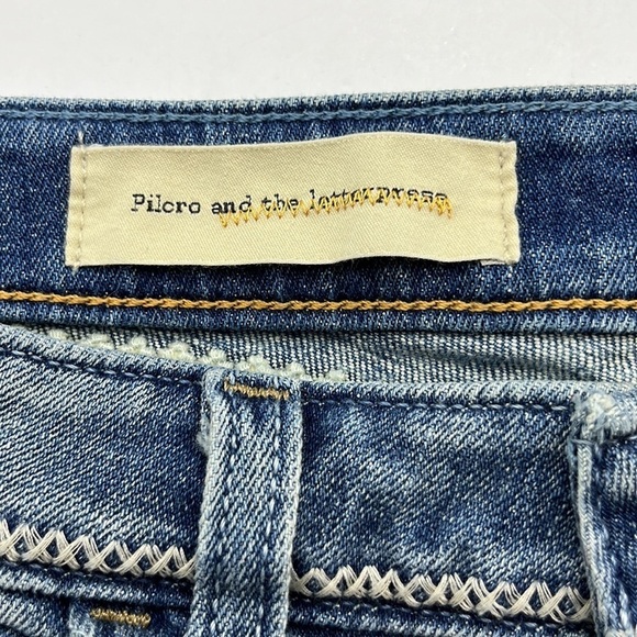 Pilcro And The Letterpress Anthropologie Fit Stet Size 28 - Picture 8 of 16